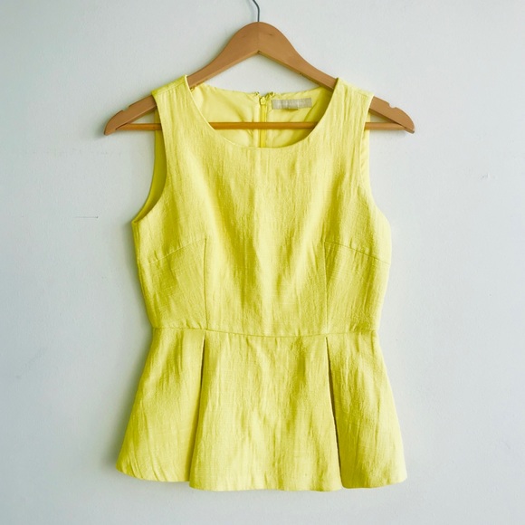 Michael Kors Tops - MICHAEL KORS - Yellow Cotton Blouse    *E
